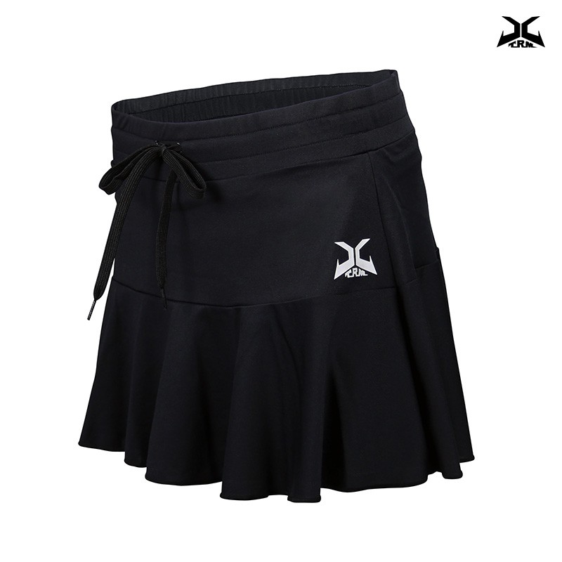 XTRM極限 女款 純黑運動休閒褲裙 XPU-007