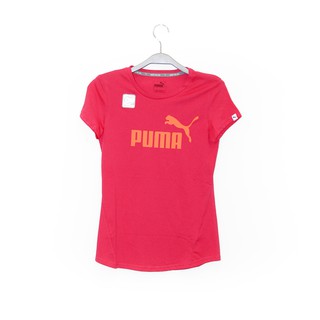 PUMA 59036344 基本系列 NO.1 Logo 短袖T恤（暗紅色）