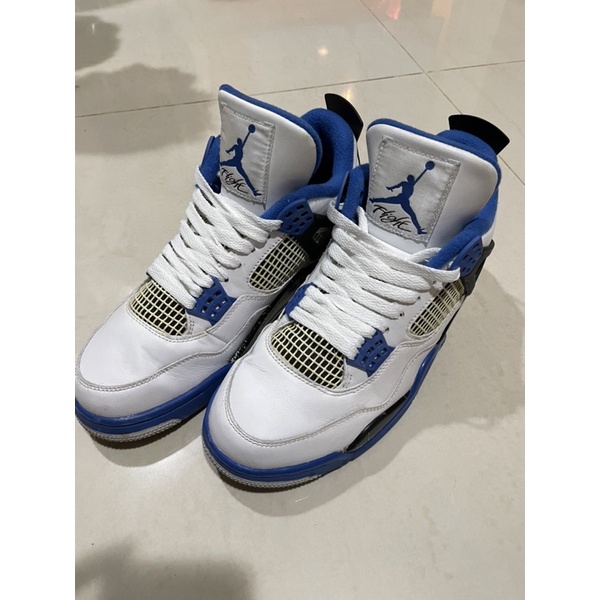 Jordan Retro 4 NIKE 喬丹4代 AJ4 復刻 藍白Size:8