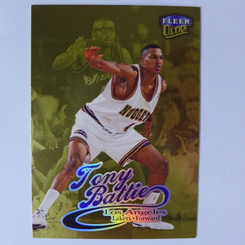 ~ Tony Battie ~NBA球星/東尼·巴蒂 1998-99年Ultra 金版特殊卡