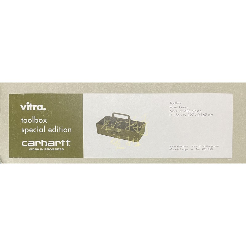 完售》全新正品老件18SS Carhartt WIP x Vitra Tool box 工具箱收納盒聯名| 蝦皮購物