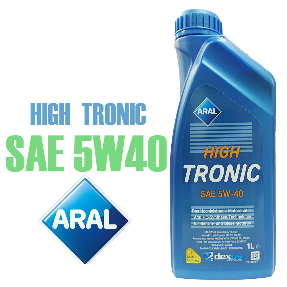 ARAL HIGH TRONIC 5W40 全合成 機油 郊油趣