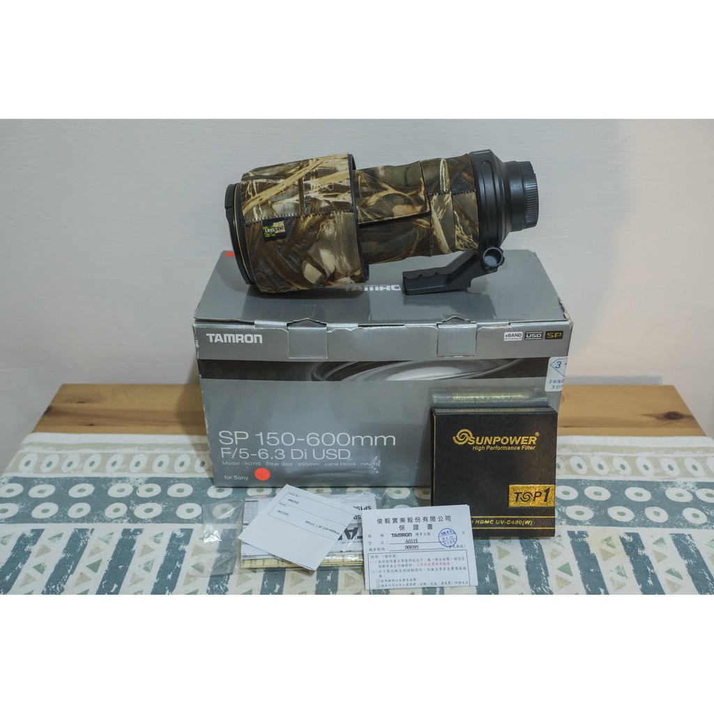 TAMRON SP 150-600mm F5-6.3 DI USD 騰龍 A011 FOR SONY 過保公司貨