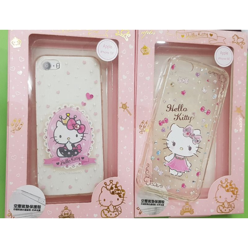 彰化手機館 iPhoneSE iPhone5 iPhone5S 空壓殼 手機殼 HelloKitty 正版授權