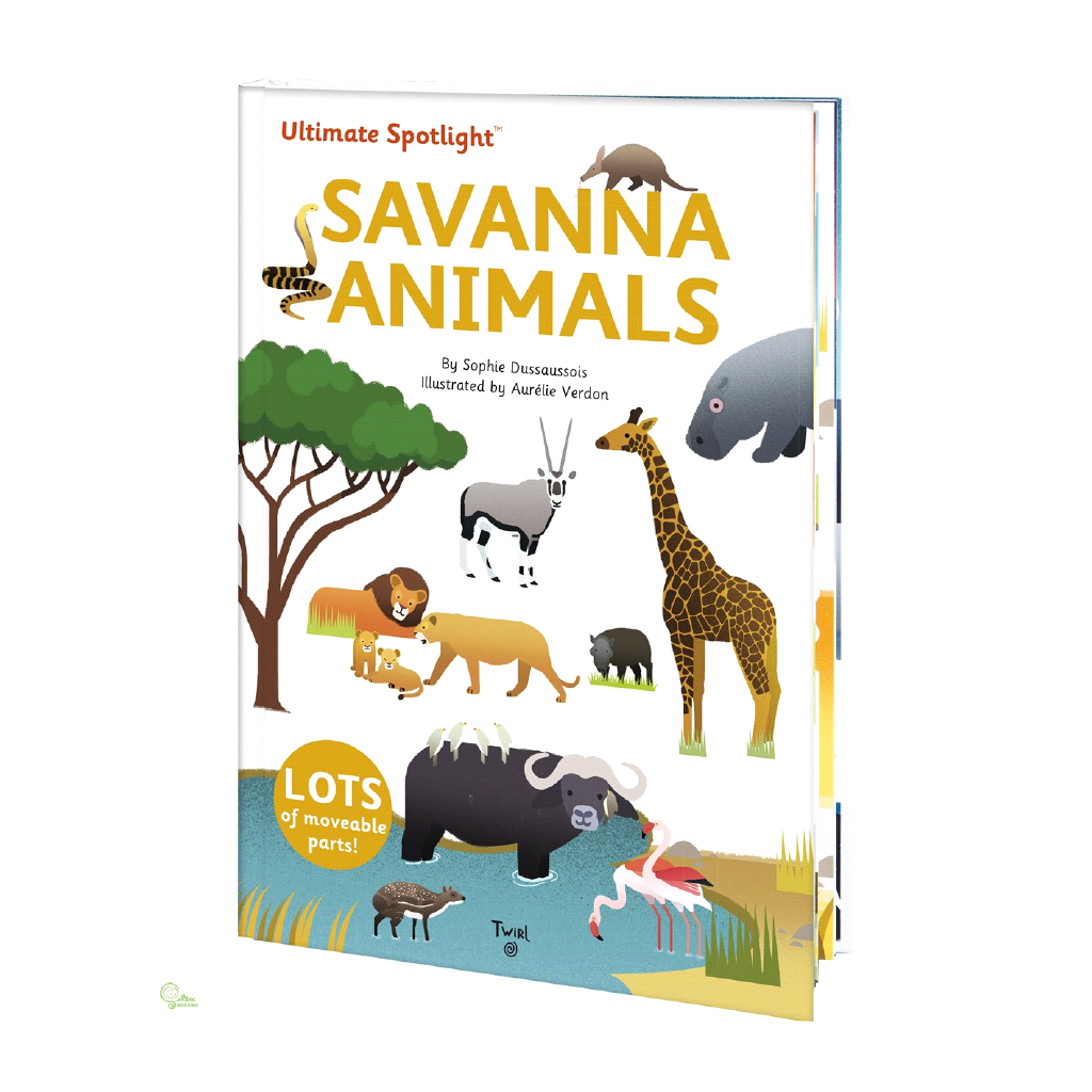 Ultimate Spotlight：Savanna Animals 草原動物翻頁推拉書