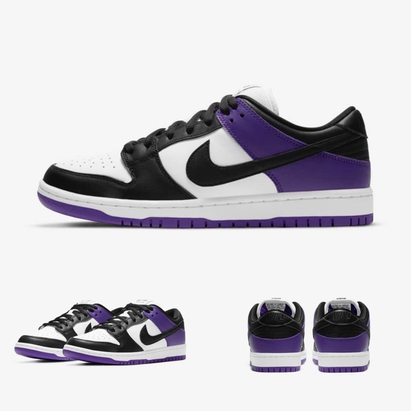 Quality Sneakers - Nike SB Dunk Court Purple 白黑紫 BQ6817-500