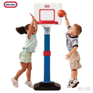 ★童心園【Little Tikes】小籃球架-方框 可調整高度的NBA風格籃球架