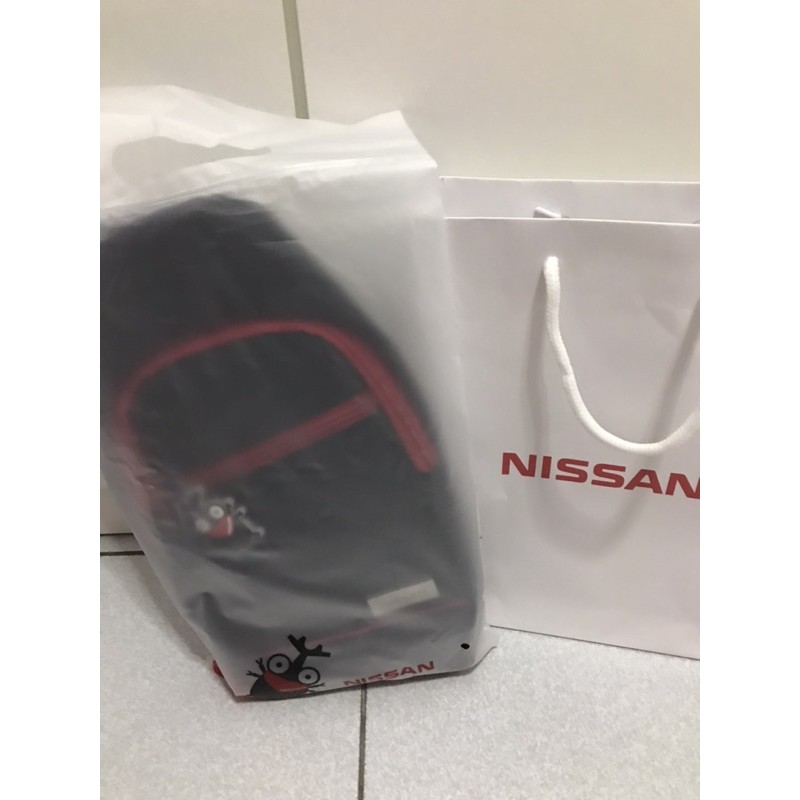 限量 原廠 Nissan獨角仙側背包 肩背包 斜背包 胸包 單肩包 附原廠紙袋