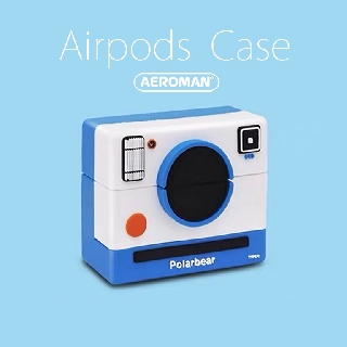 airpods pro 保護套 拍立得 相機 單眼 IG 藍白 instagram DJ 柴犬 柯達 底片