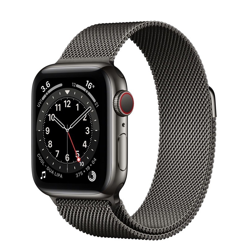 Apple Watch Series 6 石墨色/米蘭式錶環