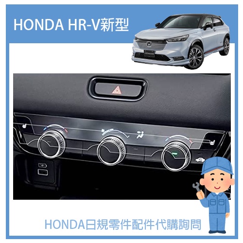 【日規新款】HONDA 本田 2022 HRV HR-V 2代目用 專用 面板保護貼 冷氣面板 防刮 防眩 高透光