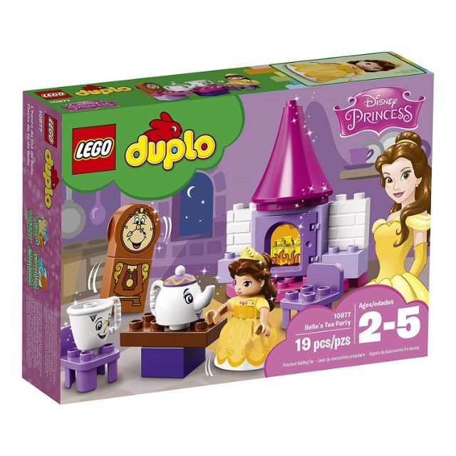 [全新未拆現貨] 正品！樂高 LEGO Duplo 得寶 幼兒系列 10877 貝兒的下午茶派對