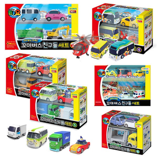 [No.7 新發布] 小巴士 Tayo 專用迷你朋友玩具系列 / 最好的兒童玩具