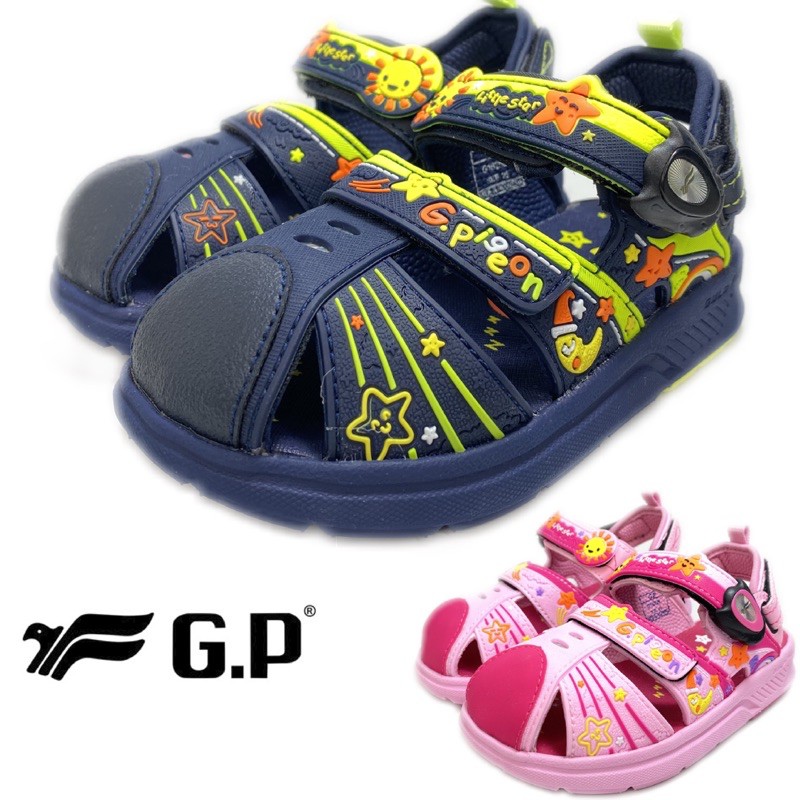 GP 護趾涼鞋 兒童 水涼鞋 男童 女童 24-28號 童鞋 磁扣 玩水 g1625b 涼拖鞋