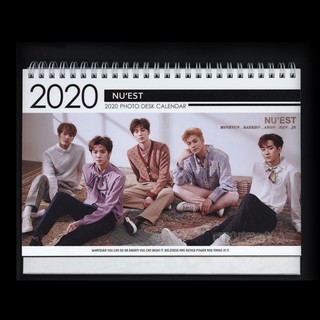 ❌免運❌ 韓國進口 NU'EST ARON JR 白虎 旼炫 REN 2020 ~ 2021 直立式照片桌曆