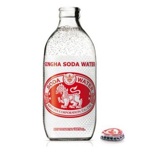 含運 泰國 Singha 勝獅蘇打水 一箱 325ML*24瓶 Singha Soda泰國皇室勝獅氣泡水 勝獅碳酸水