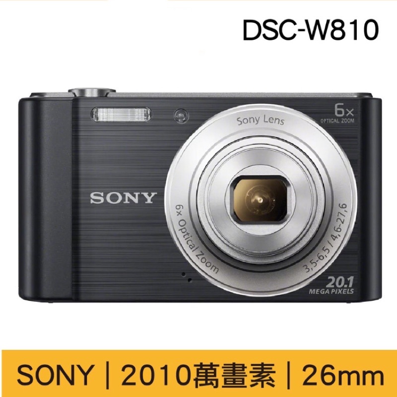 全新現貨SONY 索尼 DSC-W810 黑色 數位相機 相機