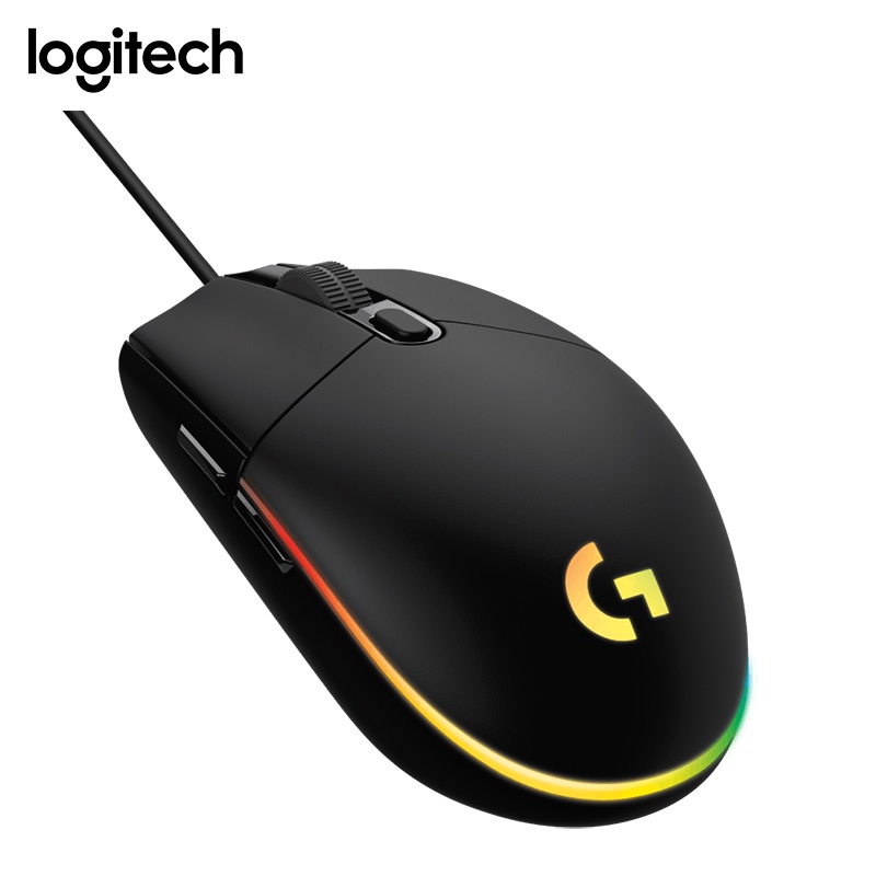羅技 Logitech G102 LIGHTSYNC RGB炫彩遊戲滑鼠+送羅技鼠墊 圖案隨機 [富廉網]