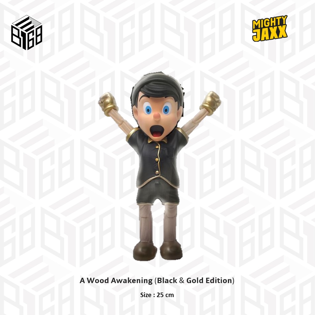 [B168現貨]  A WOOD AWAKENING BLACK GOLD VER. 勃起小木偶 (黑金版本)