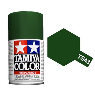 【模界模型】TAMIYA 田宮噴漆 TS-43賽車綠色