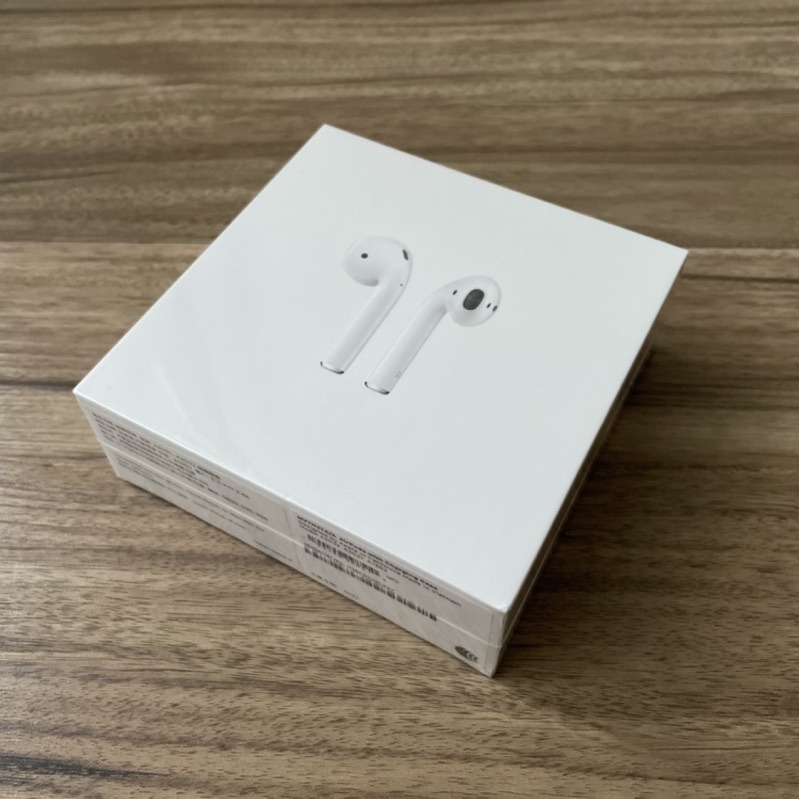 全新未拆封 Apple Airpods 2 有線充電版 真無線藍牙耳機