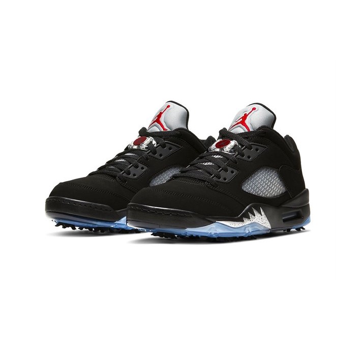 【S.M.P】Nike Air Jordan 5 Golf "Black/Metallic" 黑銀 CU4523-003