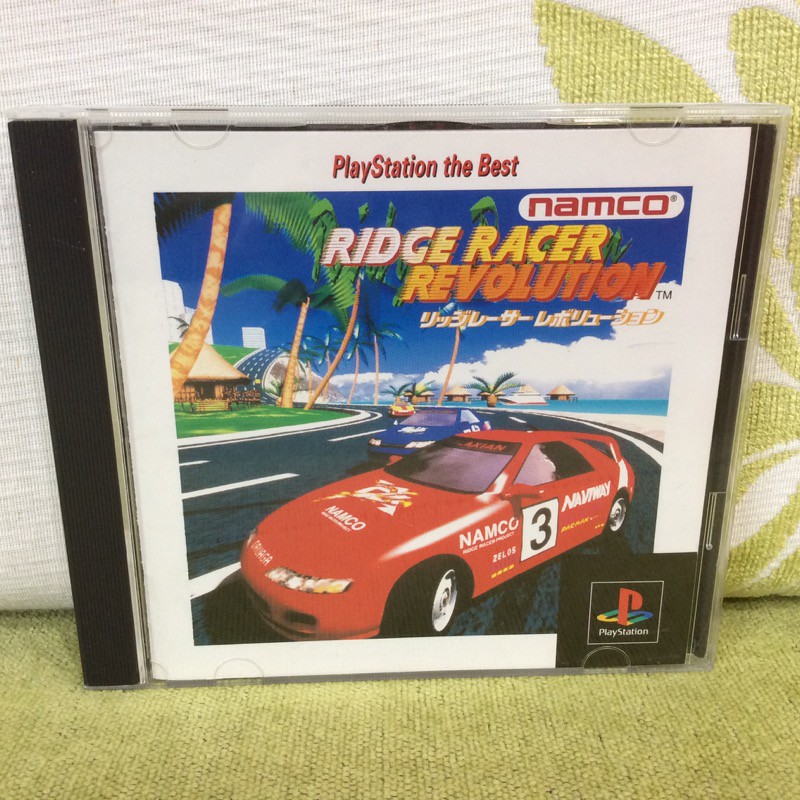 PS 日版 實感賽車 加強版 含側標 懷舊 the best版 可在 PS2 PS3 主機玩 RIDGE RACER