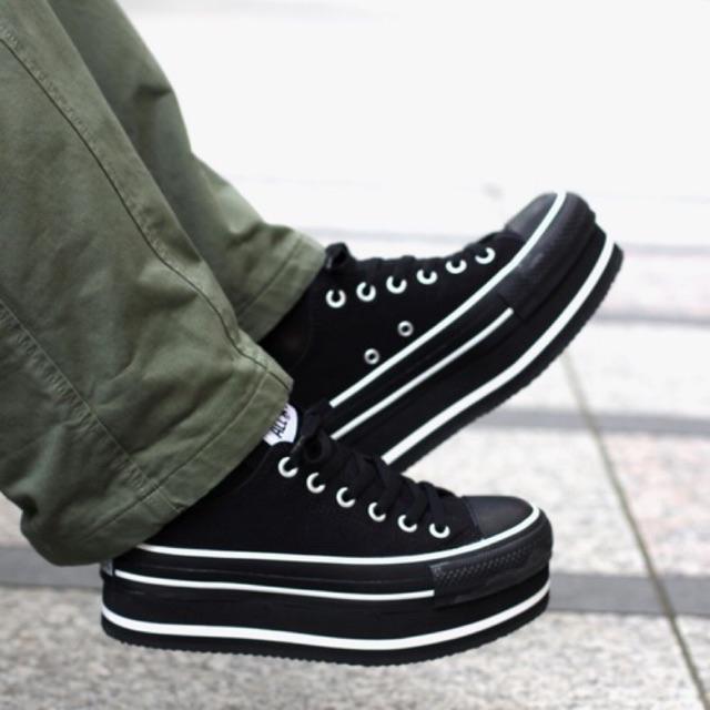 HANSAN』買鞋送NIKE襪日本支線CONVERSE ALL STAR CHUNKYLINE OX 厚底鞋 ...