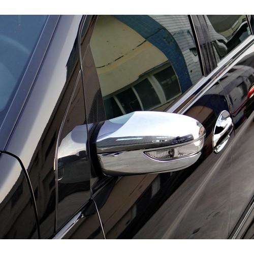 Benz 賓士 W245 B170 B180 B200 2005~2008 鍍鉻改裝後視鏡蓋飾貼 後照鏡蓋