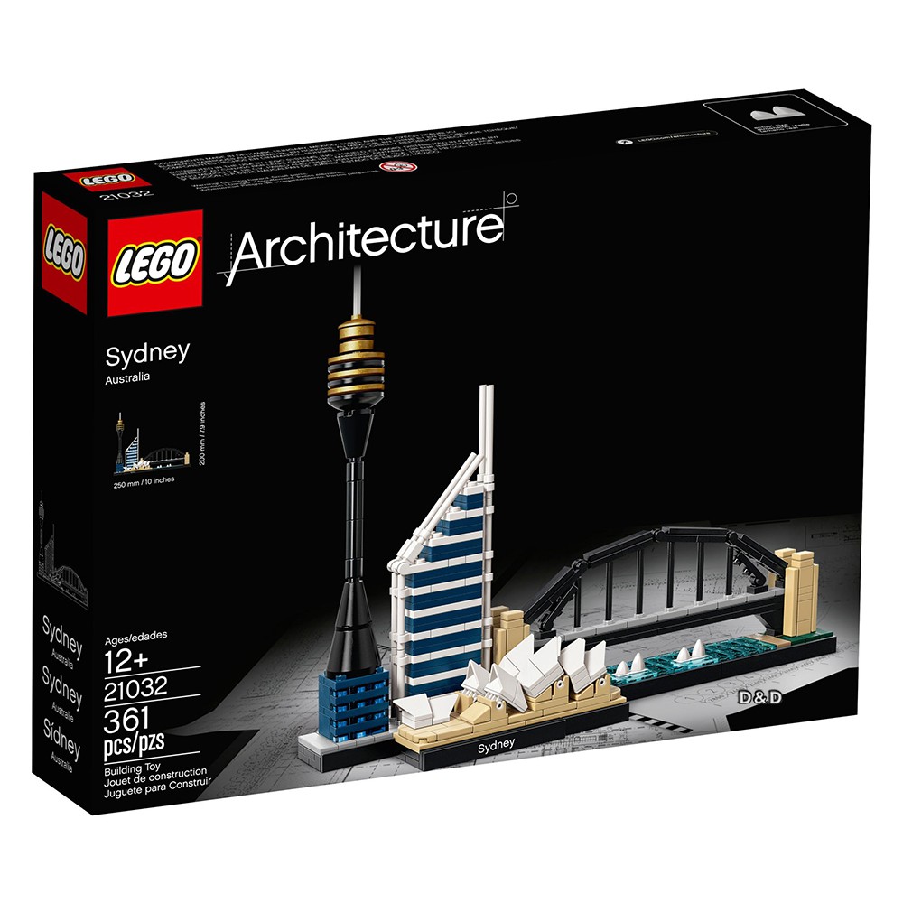 LEGO樂高 LT21032 Sydney 雪梨_Architecture 世界建築