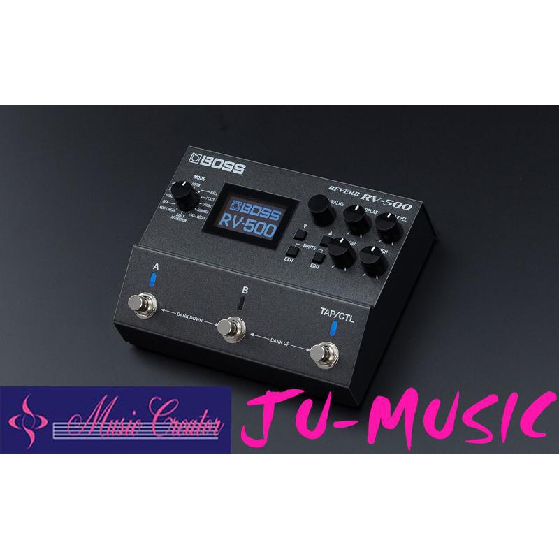造韻樂器音響- JU-MUSIC - 全新 BOSS RV-500 Reverb 效果器