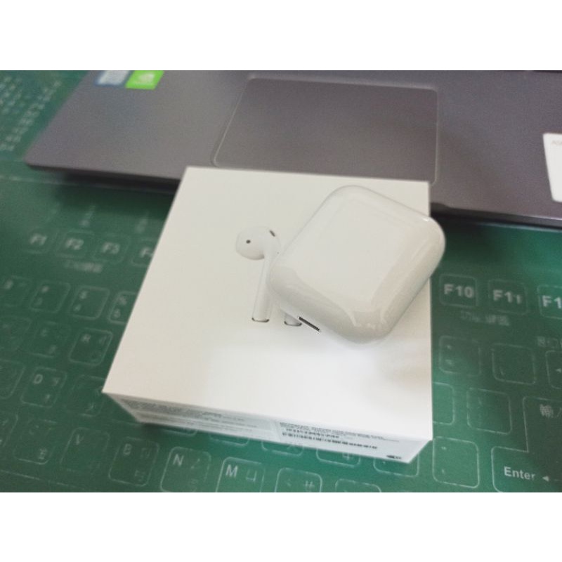 （已保留）Apple airpods2 二手 原廠正版 無線藍牙耳機 二代 蘋果 有收據