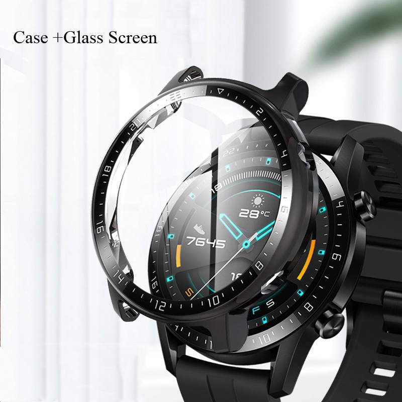 華為 watch GT 2 46mm / 2 pro / 2e 錶殼屏幕鋼化玻璃 Honnor Magic watch