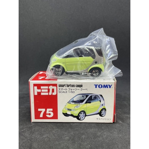 TOMY TOMICA NO. 75 Smart fortwo coupe多美小汽車