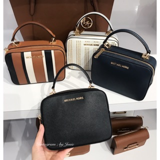 美國正品🇺🇸 Michael Kors MK 防刮皮革 復古 小方包 便當包