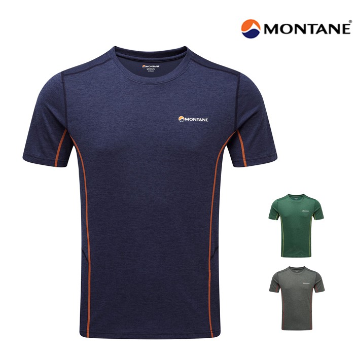 Montane 英國 男款 多色 DART T-Shirt 短袖排汗上衣 排汗衫 影灰 綠 藍 MDATS 綠野山房