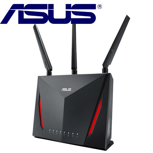 (福利品限量)Asus AC2900 雙頻 Gigabit無線路由器 AC86U