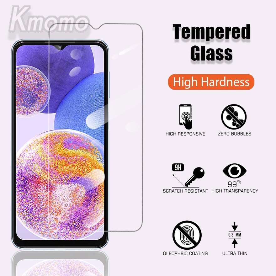 SAMSUNG 9h 透明鋼化玻璃屏幕保護膜三星 Galaxy A23 A33 A73 A53 5G A52 A52s