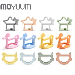 【小童話親子嚴選】韓國 MOYUUM 固齒器 白金矽膠手環固齒器 手腕穿握型 防掉型 手環固齒器 moyuum