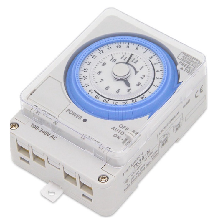 台灣倉庫 現貨發出TB38N 24小時定時器/停電補償300H/自動開關不斷電廣告招牌燈 110V-240V