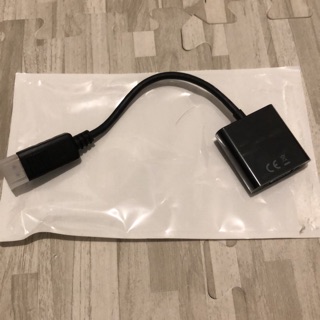 DisplayPort(公)轉 VGA(母)轉接線DP to VGA