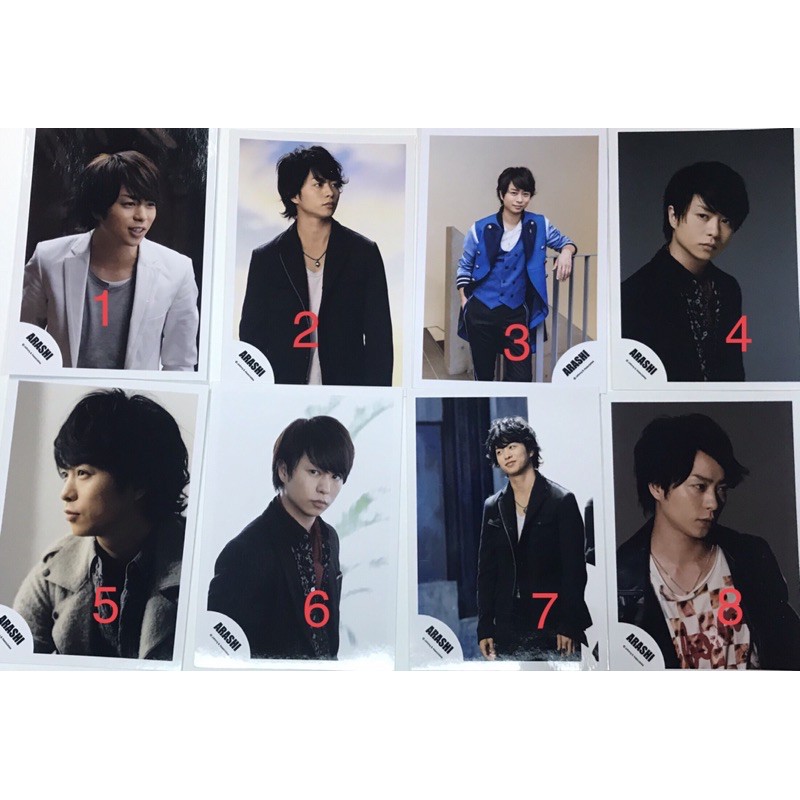 117現貨-ㄧ張40元 嵐arashi 傑尼斯shop照片/嵐學5x20 嵐的展覽  櫻井翔大野智二宮和也松本潤相葉雅紀