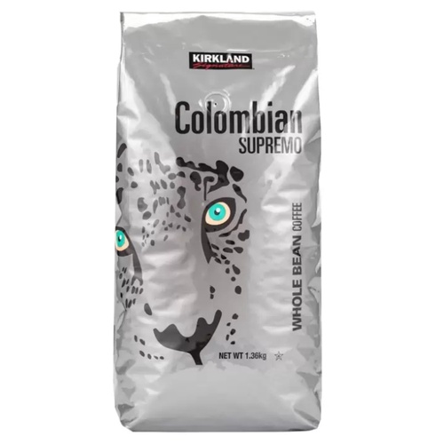 Kirkland Signature 科克蘭 哥倫比亞咖啡豆 1.36公斤 #1030484