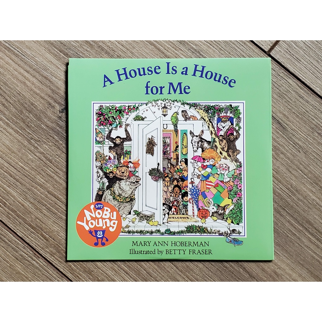 A House Is a House for Me(單CD)(韓國JY Books版) 廖彩杏老師推薦有聲書
