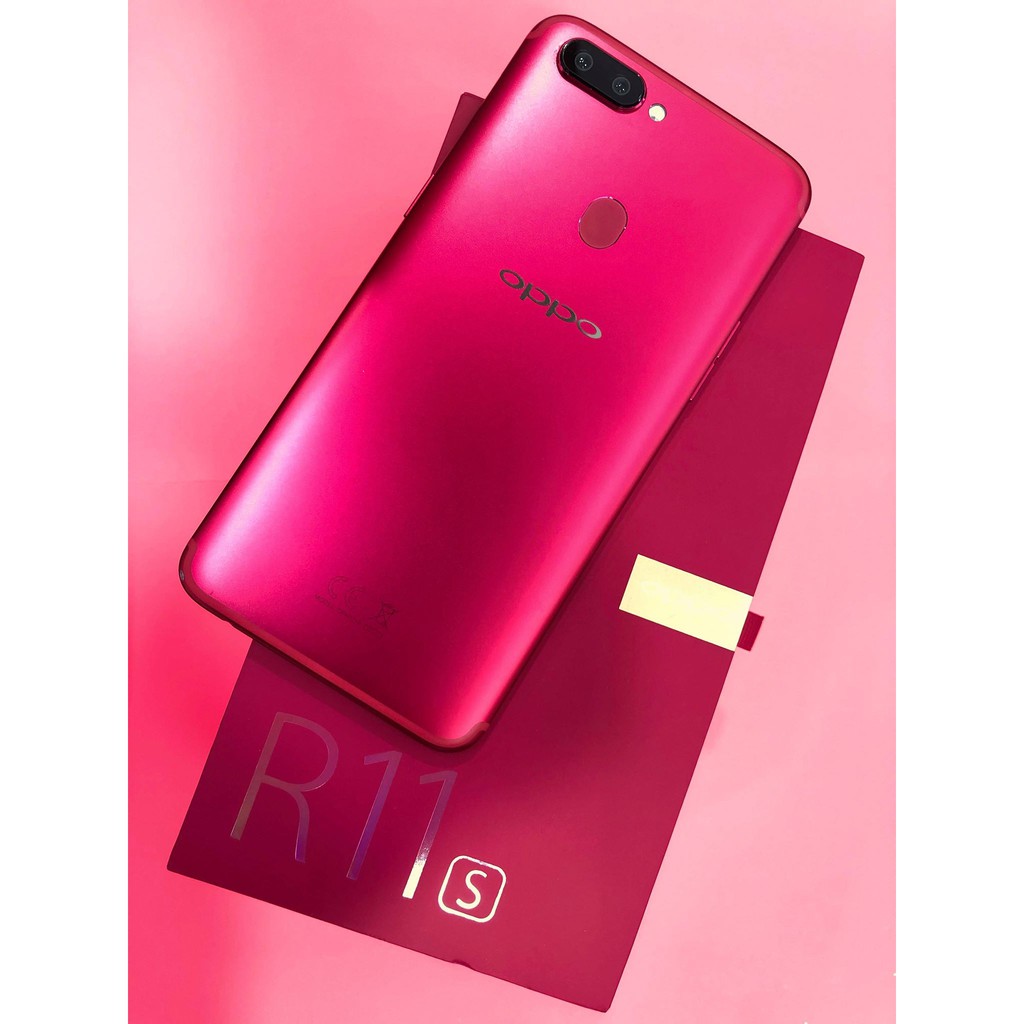 OPPO R11S 紅色 64G 外觀9.5成新 功能正常