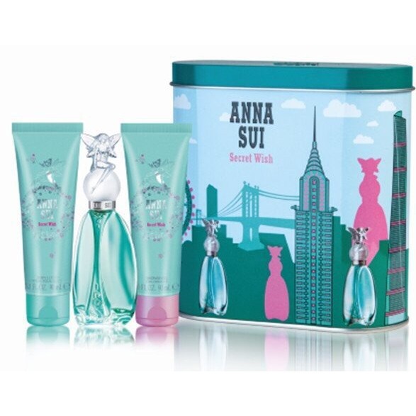 (法意公司貨) ANNA SUI 安娜蘇  許願精靈 女性 音樂禮盒 50ml +身體乳 90ml+沐浴乳90ml