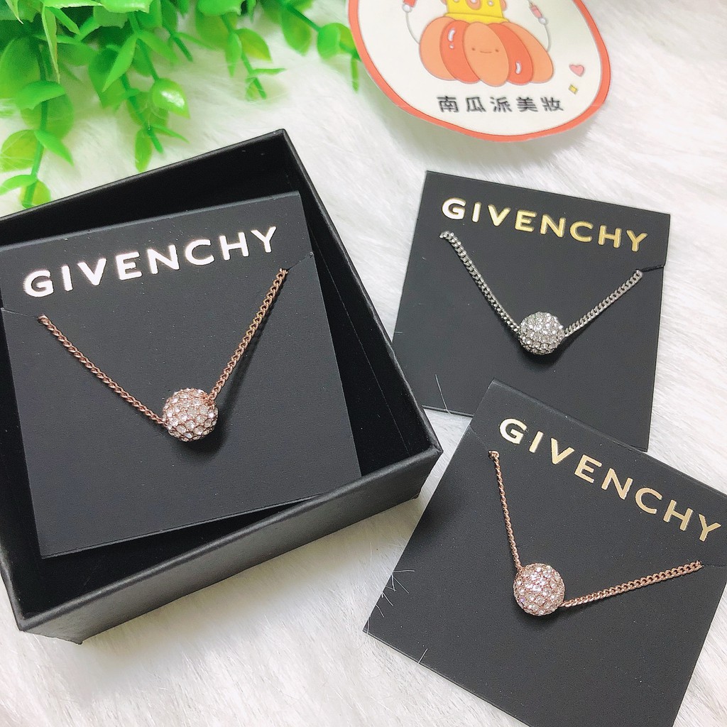 ♔💯正品♔ Givenchy 紀梵希 項鍊 水晶球項鍊 許願球項鍊 ♔南瓜派美妝♔