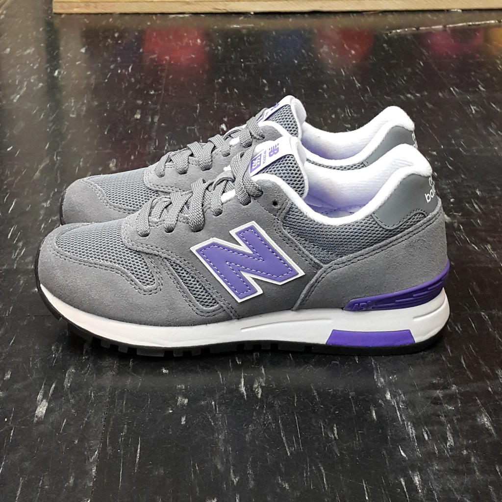 new balance nb 565 WL565GLW 灰色 紫色 薰衣草紫 灰紫 麂皮 網布 慢跑鞋 75折優惠中