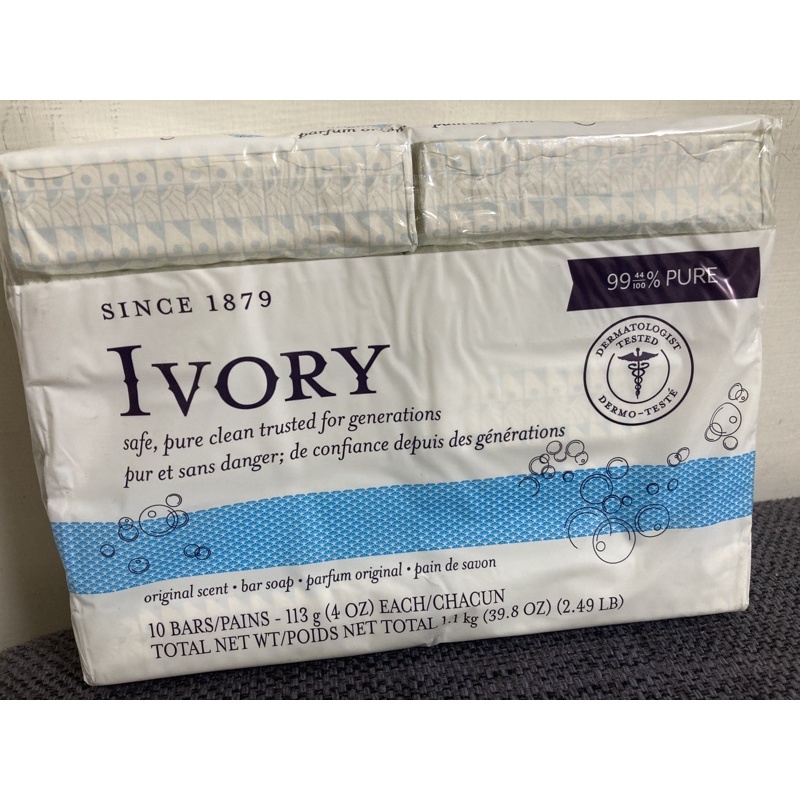 ivory香皂(113g，10入）