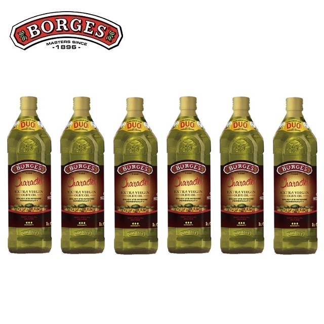 【箱購】西班牙BORGES百格仕畢夸爾Picual頂級橄欖油1L_Extra Virgin初榨冷壓